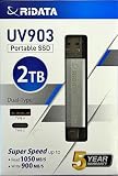ポータブルSSD PORTABLE SSD UV903 SV PSSD-Dual USB3.2 Gen2 USB Type-A Type-C デュアルコネクタ 大容量 超高速データ (2, TB)