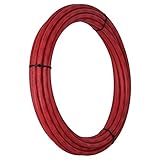 SharkBite 1/2-Inch PEX Tubing, 50 Feet, RED, for Residential and Commercial Potable Water Applicatio