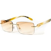 オーバーサイズ グラデーションサングラス ゴールド オーバーグラス -EASEGREEN – TALEX online store