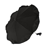 Altabebe Al7000 Stroller Umbrella (Black) by Altabebe