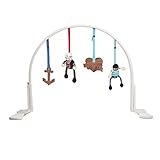 Finn + Emma | Wooden Play Gyms | Baby Boy | Sailor Collection | 100% Organic & Eco-Friendly | Hand K