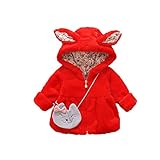 Pojour ベビー服 子供服 0-3歳女の子コート 冬 防寒 かわいい子花柄ジャケット 厚手コート　おしゃれフード付きコート 暖かい 綿 ベビールームウェア 普段着 カジュアル 旅行 記念日 プレゼ