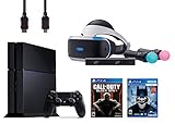 PlayStation VR Start Bundle 5 Items:VR Headset,Move Controller,PlayStation Camera Motion Sensor,Play