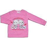 アンパンマンガール パイル起毛 ドキンコキン 長袖トレーナー Anpanman Girl fo-ea3887-ea9239 80cm ピンク