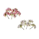 SunniMix 約60個　人工　椿花　絹　花束　DIY 　ホーム　装飾　全3種選べる - ＃3