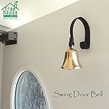 真鍮　スウィング　ドアベル　マグネットタイプ