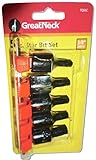 GREAT NECK 5 pc Star TorxビットセットWレール、3 / 8ドライブt40、t45、t47、t50、t55、tqs5 C