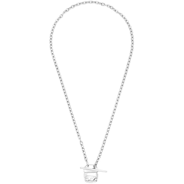 Amazon | Diesel メンズ ステンレススチール チェーン ネックレス