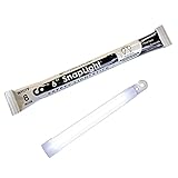 Cyalume SnapLight White Light Sticks - 6 Inch Industrial Grade, Ultra Bright Glow Sticks with 8 Hour
