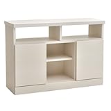 タンスのゲン 日本製 完成品 テレビ台 幅90 国産 テレビボード TV台 寝室 ハイタイプ ホワイトベージュ 17010054 W2