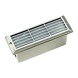 Best Quality Lighting LV53SLV Finished Outdoor Step Light with Clear Glass Shade, Stainless Steel [並