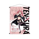 スマイラル(Smiral) 転生したらスライムだった件 B2タペストリー ミリム ピンク SMRGS347