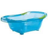 dBb Remond 306006 Translucent Bathtub with Plughole and Non-Slip Handles Blue by dBb Remond