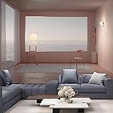 シームーンランドスケープタペストリーマンダラタペストリーヒッピーマクラメタペストリー壁掛け自由奔放に生きる装飾魔術タペストリー 150*130cm