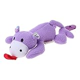 Jesse赤ちゃん乳首おもちゃ、かわいいソフトおしゃぶりクリップStuffed Animal Doll Baby FeedingホルダーPlushハングギフト女の子用男の子用、パープル
