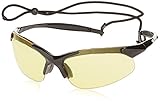 Radians IN1-40 Rad-Infinity Sporty Lightweight Black Frame Glasses with Amber Lens [並行輸入品]