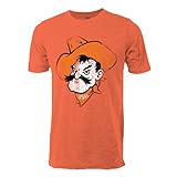 NCAA Oklahoma State Cowboysヴィンテージシアー半袖Tシャツ、XL、ヘザーオレンジ