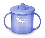 Tommee Tippee Gobelet d'apprentissage First Cup de la gamme Essentials, Bleu