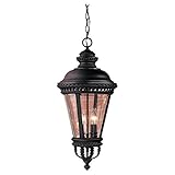 Feiss OL1911BK 4-Bulb Outdoor Wall Lantern, Black Finish [並行輸入品]