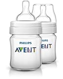 Philips AVENT Classic Plus BPA Free Polypropylene Bottles, 4 Ounce (Pack of 2) by Philips Avent [並行輸