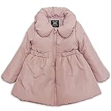 [アッシュベリー] キッズアウター 後ろリボン付き中わたコート ジップアップジャケット 子供用コート 子供服 天使のコート ダスティピンク140cm(633410)
