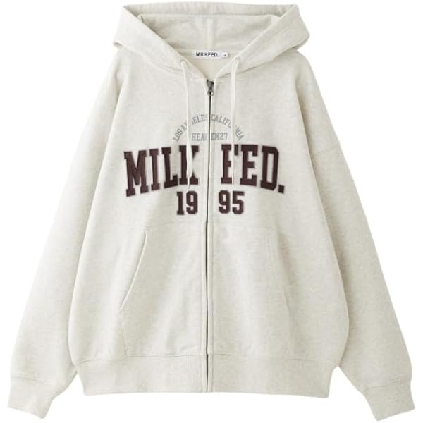 Amazon.co.jp: [ミルクフェド] アーチクーパーロゴジップアップ