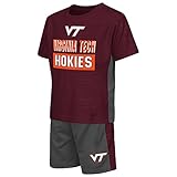 幼児用Virginia Tech Hokies Tシャツとショーツセット
