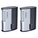 Doberman Security SE-0104-2PK Motion Detector Alarm/Chime - 2 Pack (Silver/Black) [並行輸入品]