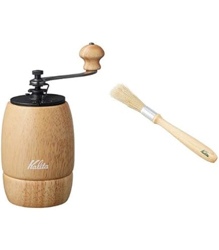 Amazon｜カリタ Kalita コーヒーミル 木製 丈夫な鋳鉄製カッター