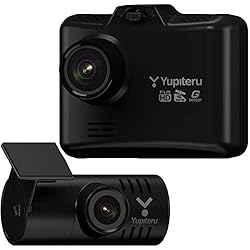 ユピテル 前後2カメラ ドライブレコーダー WDT500 電源直結モデル 前方200万画素 後方100万画素 ノイズ対策済 LED信号対応 専用microSD(16GB)付 1年保証 GPS Gセンサー 駐車監視機能 Yupiteru【Amazon.co.jp限定】