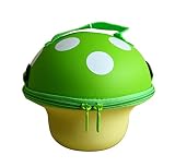 数量限定入荷 子供用 大人用 キノコ ショルダーバック 2way レッド オレンジ グリーン イエロー 4色 キッズ 出産祝い プレゼント ギフト (グリーン)