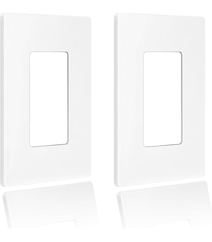 ENERLITES Screwless Decorator Wall Plate – 4-Gang, Child Safe, Gloss Gold Finish, Unbreakable Polycarbonate, 4.68x8.30in