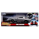 バック・トゥー・ザ・フューチャー パート2 ジェイダトイズ メタルズ 1/24 スケール ダイキャストカー タイムマシン デロリアン with ライトアップ / BACK TO THE FUTURE PART II JADA TOYS 2019 DIE CAST CAR TIME MACHINE DELOREAN WITH LIGHTS BTTF 2 3 ミニカー [並行輸入品]