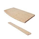 天然木 お子様ラック用 連結デスク ナチュラル