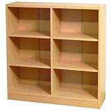 ライフスタイリングショップ オープンラック 本棚 可動棚 幅90×高さ95cm  ライトブラウン WS-05LB