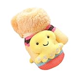 Goenn かわいい 手袋 子供用 ニット グローブ 5本指 ガールズ マジックグローブ 女の子 男の子 キッズ 通学 保温 防寒 防寒対策 1-6歳に適用 (イエロー)