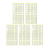 カットタイプ両面テープ 315片（1シート63片付き×5シート）