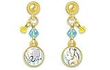 ディズニー アリス 貼るピアス