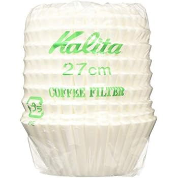 Kalita Filtri Di Carta Per Caffè Commerciale, 250 Pezzi, Da 25 Cm, Supporto Incluso, Modello #22001