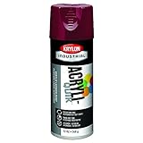 Krylon k02101 a00 5ボール内部/外部スプレーペイント、16オンス、なレッド( Pack of 6 )
