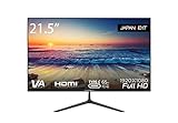 JAPANNEXT 21.5型 USB-C 65W給電対応 フルHD(1920x1080) 液晶モニター JN-V215DF-C65W