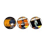 Clock over ORQUESTA 01/MVデザイン 朱鷺燈 一夜 缶バッジ3個セット