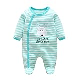 Zhhlinyuan ロンパース カバーオール Newborn ベビー Boy Girl Infant Micro Fleece Long Sleeve Romper Jumpsuit Bodysui