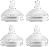 Playtex VentAire Advanced Wide Natural Shape Slow-Flow Nipples, 2 Count - 2 Packs by Playtex [並行輸入品]