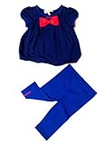 Juicy Couture Baby Girl 's 2-pcレギンスセットSZ 6 – 12 M
