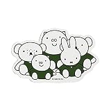miffy キャラクターステッカー おすわり MF1025 ホワイト