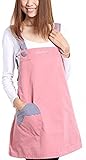 【Alice in Wonder forest】 電磁波カット 電磁波 対策 防止 エプロン 妊婦 服 マタニティウェア 大きいサイズ se2-110 ピンク L XL