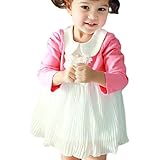 (ハニーブロッサム) HONEY BLOSSOM ベビー 【 清楚 ふわふわ プリーツ ワンピース 】 お姫様 ワンピ風 ロンパース ハーフバースデー 誕生日 結婚式 女の子 セレモニー ドレス フォ