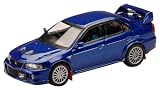 ホビージャパン HJ64 1/64 三菱 ランサー GSR エボリューション 6 (CP9A) 1999 マッドフラップ付き アイセルブルー 完成品