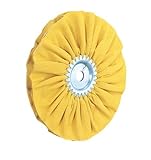Woodstock D2516 8-Inch Bias Hard Buffing Wheel, Yellow [並行輸入品]